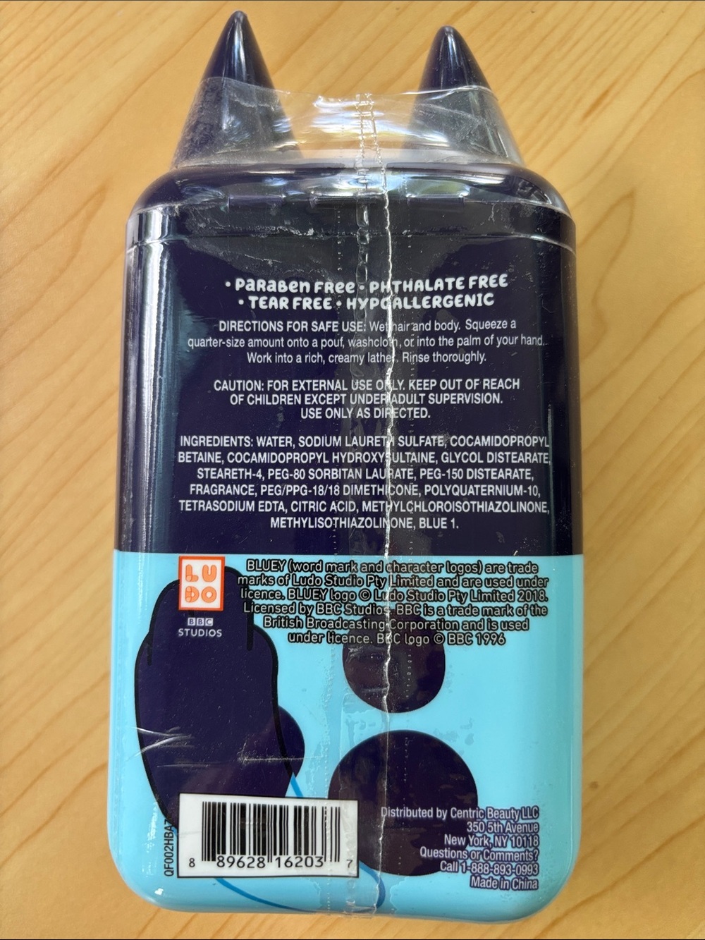 BLUEY 3-in-1 BODY WASH, SHAMPOO & CONDITIONER ~ Brand New Ltd Edition - Picture 2 of 3